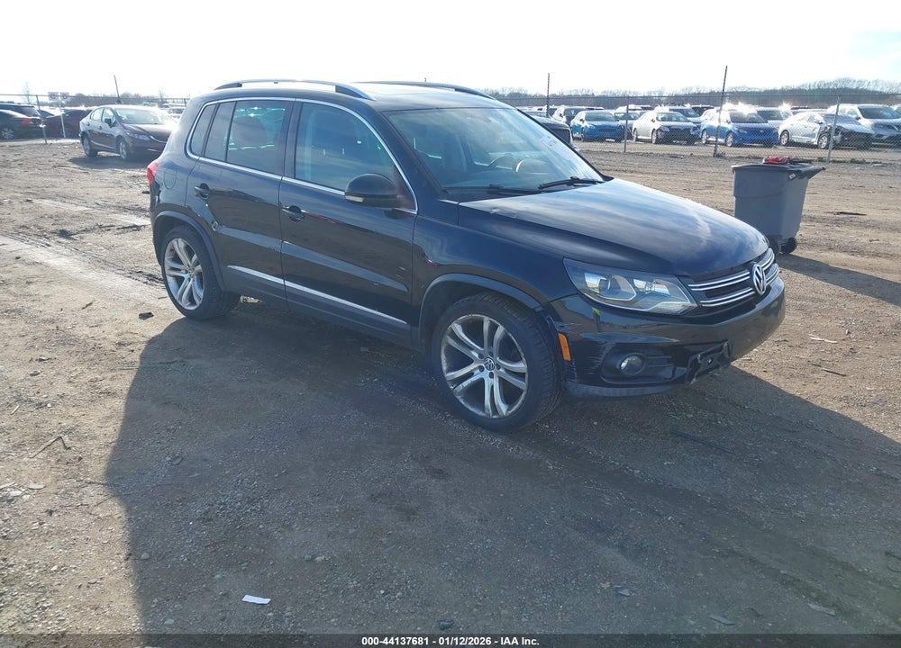 2012 VOLKSWAGEN TIGUAN SEL VIN: WVGBV7AX6CW567227