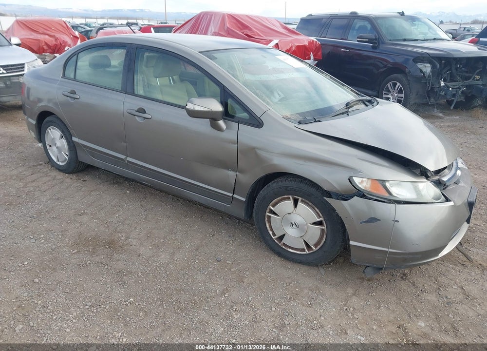 2006 HONDA CIVIC HYBRID VIN: JHMFA36296S002570