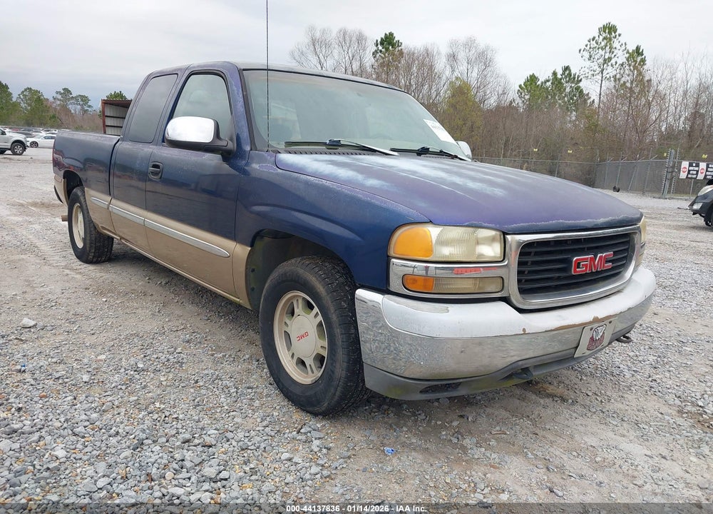 1999 GMC SIERRA 1500 SLE VIN: 2GTEC19T7X1519688