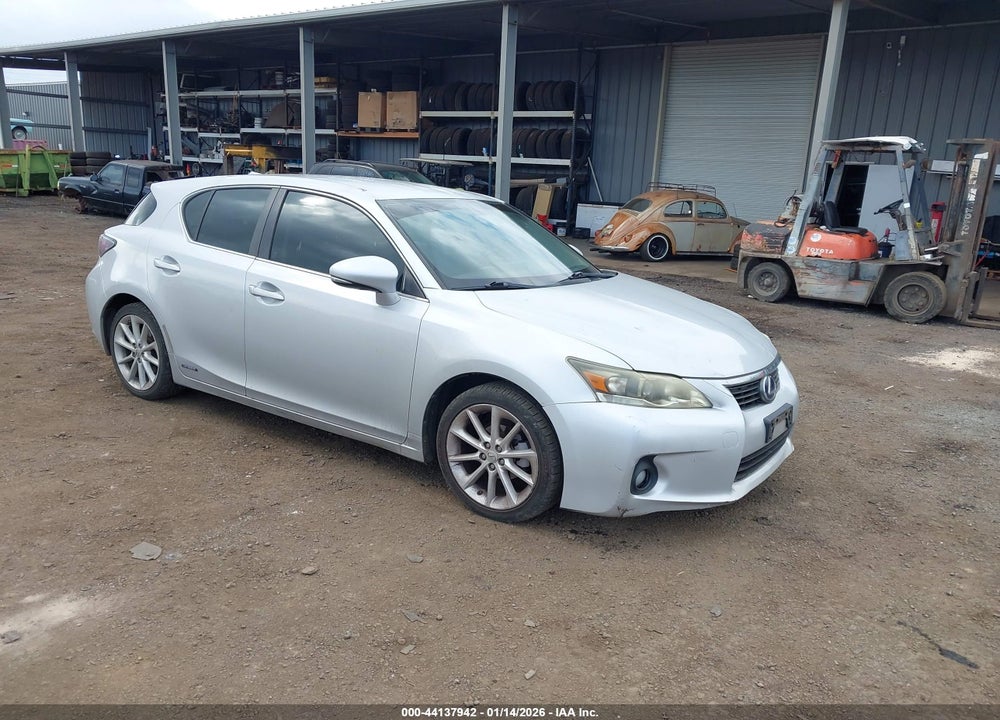 2012 LEXUS CT 200H PREMIUM VIN: JTHKD5BH3C2091009