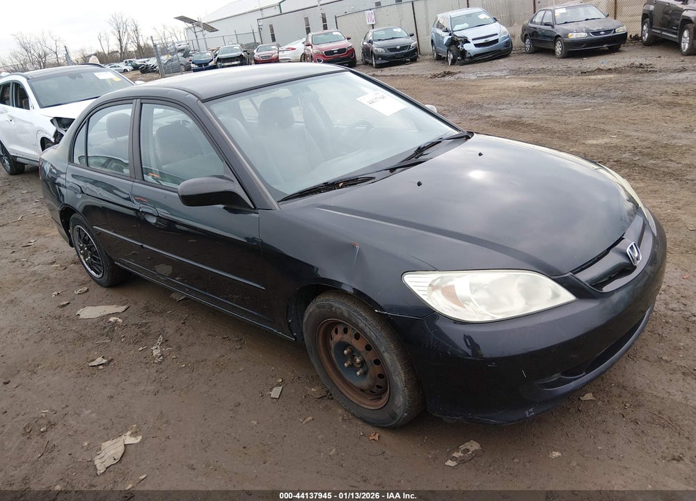 2005 HONDA CIVIC LX VIN: 2HGES16565H513492