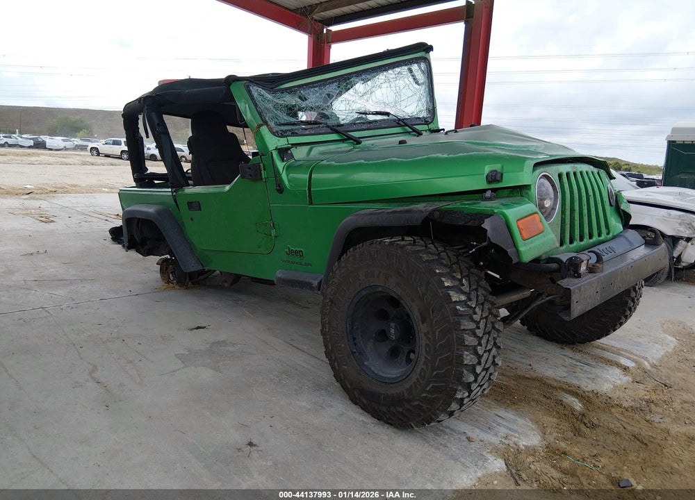 2004 JEEP WRANGLER X VIN: 1J4FA39S24P732439