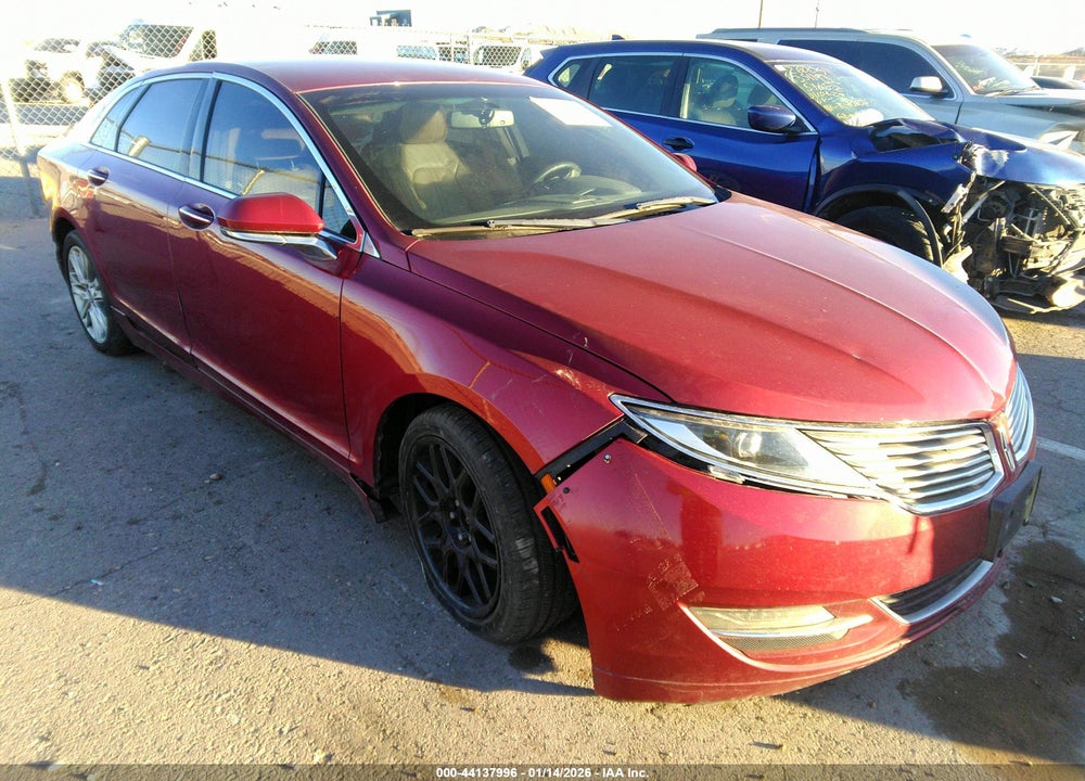 2014 LINCOLN MKZ VIN: 3LN6L2G96ER820765