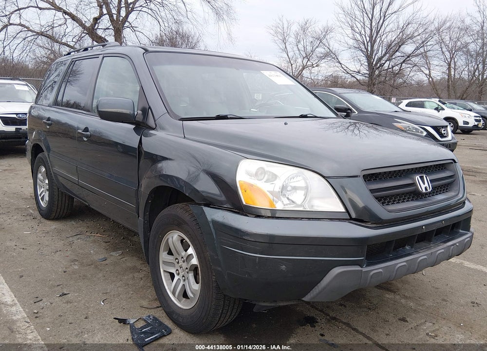 2005 HONDA PILOT EX-L VIN: 2HKYF18625H532246