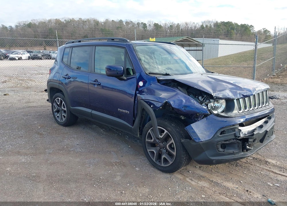 2018 JEEP RENEGADE LATITUDE 4X4 VIN: ZACCJBBB0JPH43077