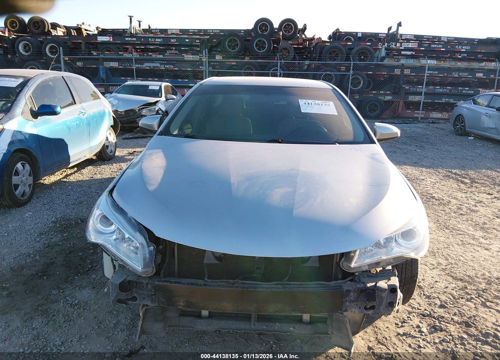 2015 TOYOTA CAMRY LE VIN: 4T1BF1FK7FU013864