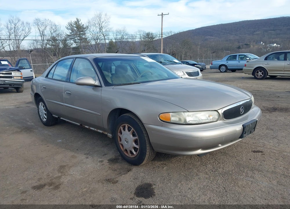 2003 BUICK CENTURY CUSTOM VIN: 2G4WS52J031280210