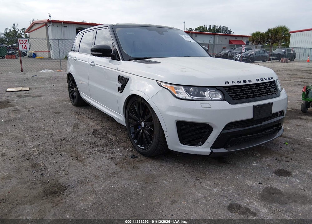 2016 LAND ROVER RANGE ROVER SPORT 5.0L V8 SUPERCHARGED SVR VIN: SALWZ2EFXGA567421