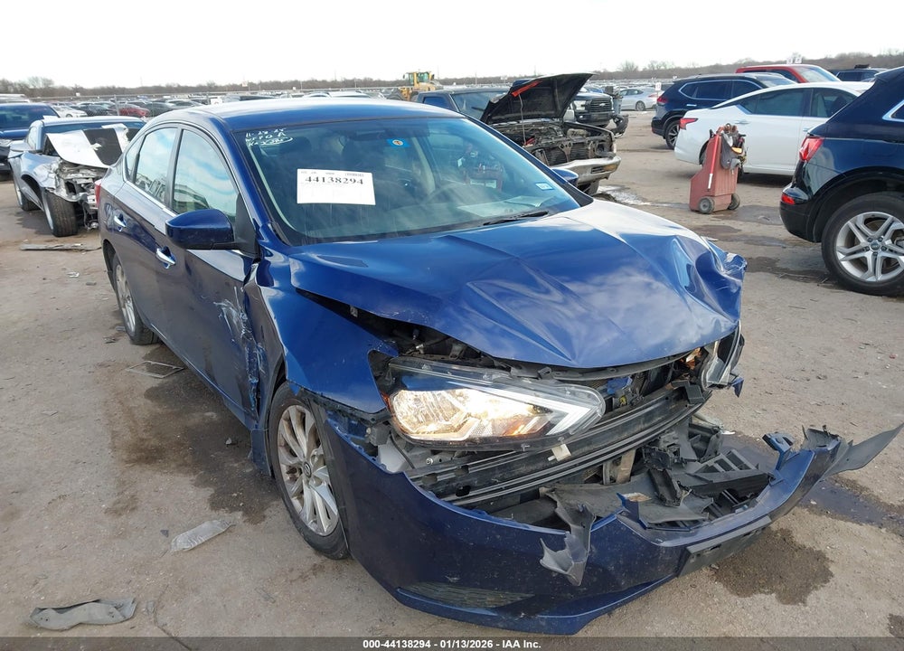 2018 NISSAN SENTRA SV VIN: 3N1AB7AP5JY344582