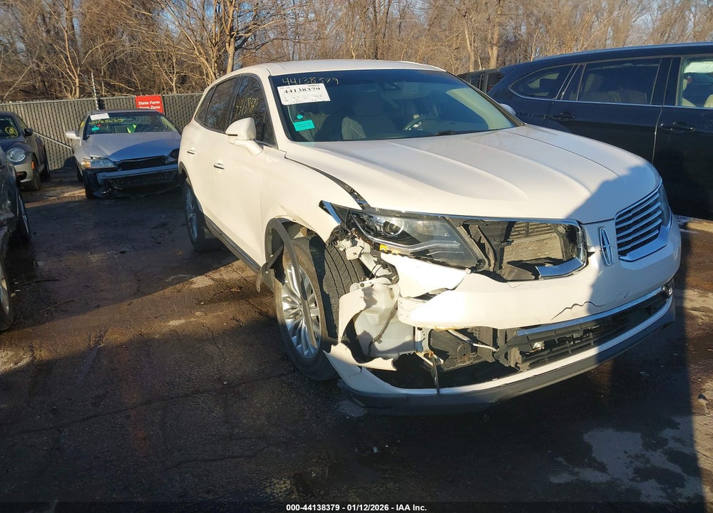 2017 LINCOLN MKX SELECT VIN: 2LMPJ8KRXHBL22290