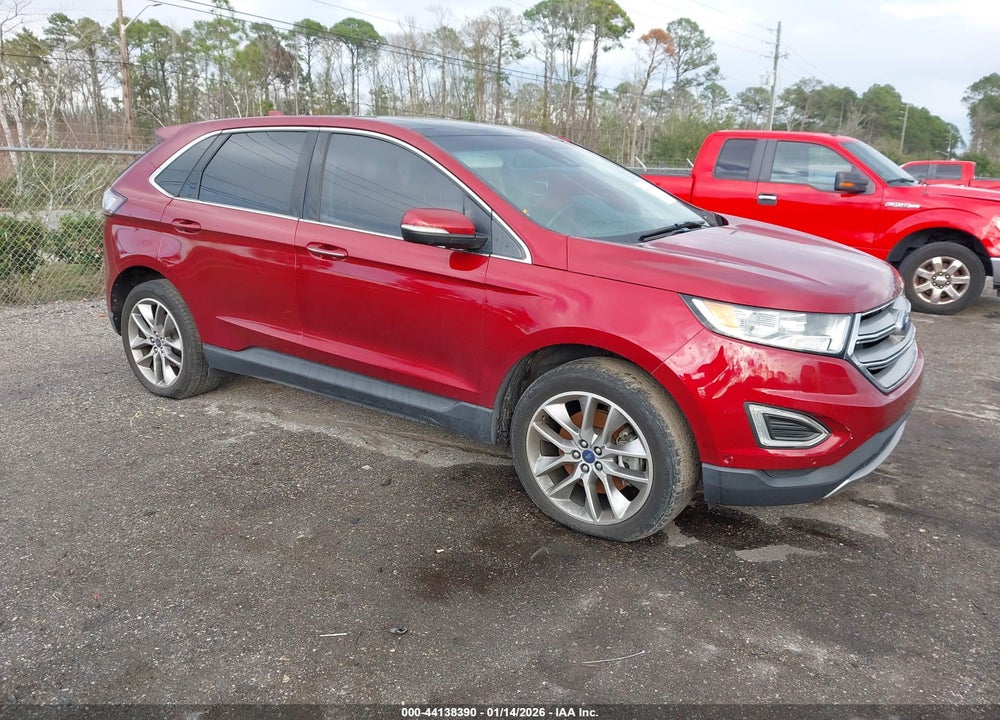 2017 FORD EDGE TITANIUM VIN: 2FMPK3K89HBC52302