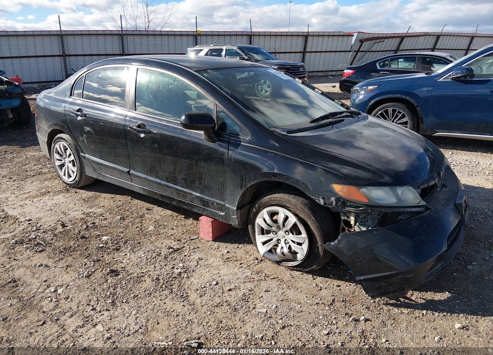 2008 HONDA CIVIC LX VIN: 2HGFA16588H356723