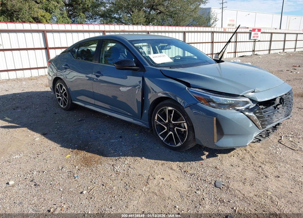 2025 NISSAN SENTRA SR VIN: 3N1AB8DV9SY293797