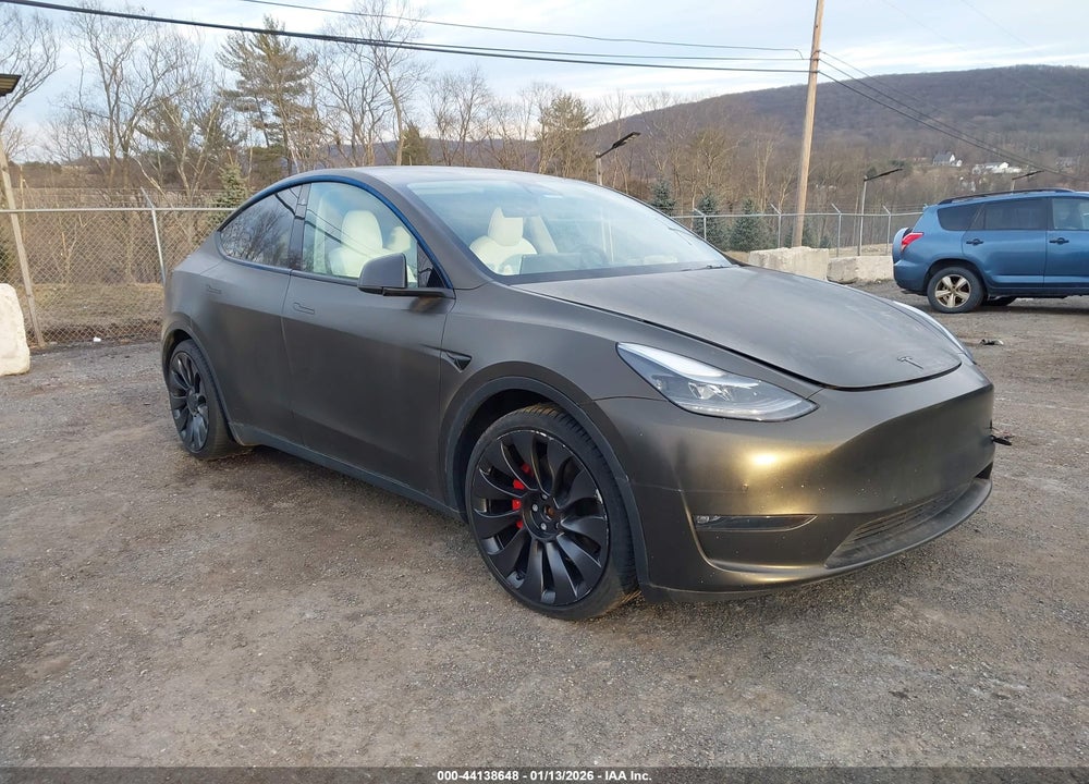 2022 TESLA MODEL Y PERFORMANCE DUAL MOTOR ALL-WHEEL DRIVE VIN: 7SAYGDEF9NF518140