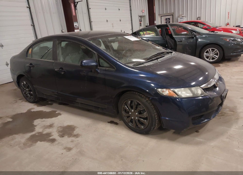 2009 HONDA CIVIC LX VIN: 19XFA16569E034139
