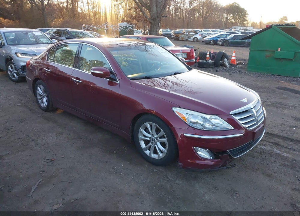 2012 HYUNDAI GENESIS 3.8 VIN: KMHGC4DD1CU152534