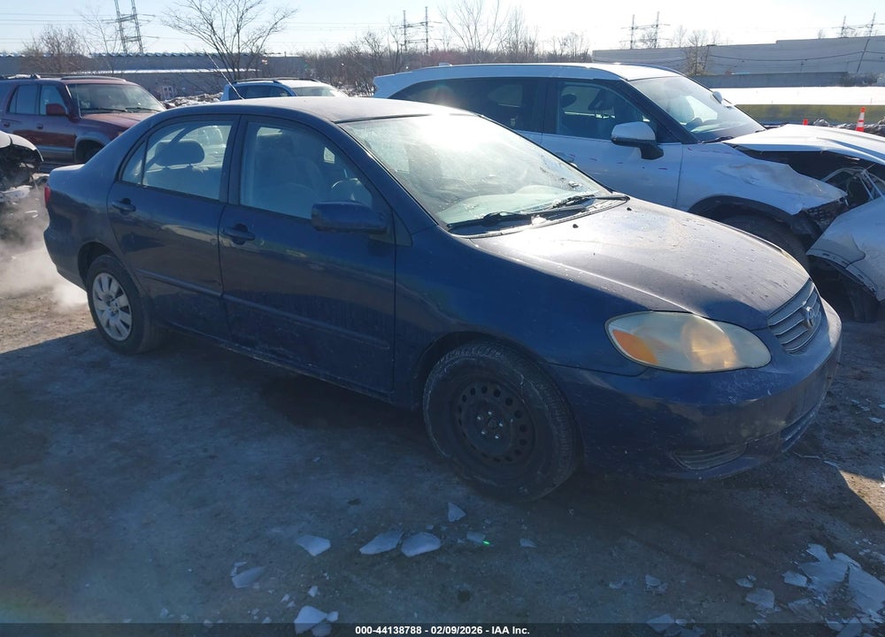 2004 TOYOTA COROLLA LE VIN: 2T1BR32E94C299380