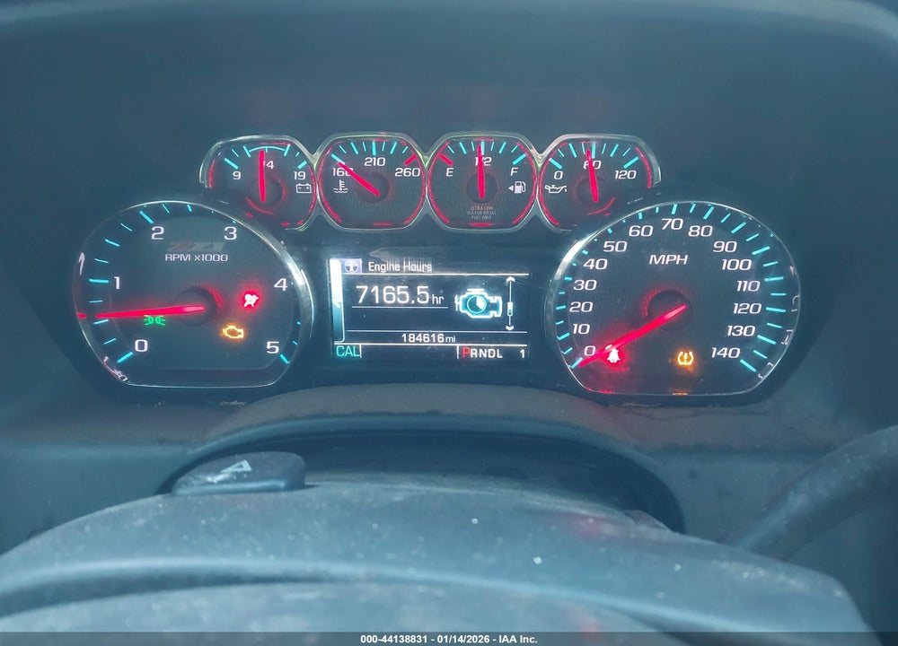 2018 CHEVROLET SILVERADO 2500HD LTZ VIN: 1GC1KWEY8JF101110