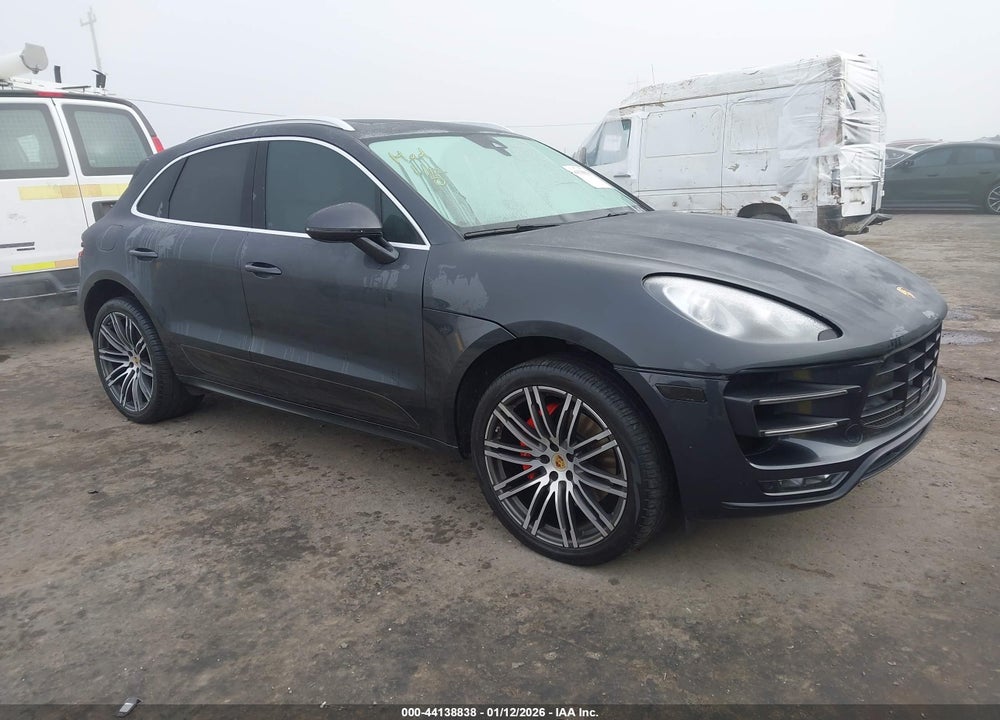 2017 PORSCHE MACAN TURBO VIN: WP1AF2A50HLB61921