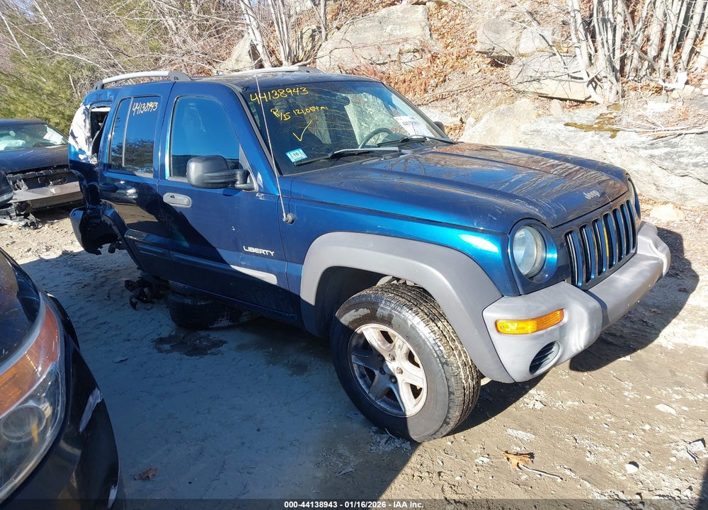 2004 JEEP LIBERTY SPORT VIN: 1J4GL48K04W230007
