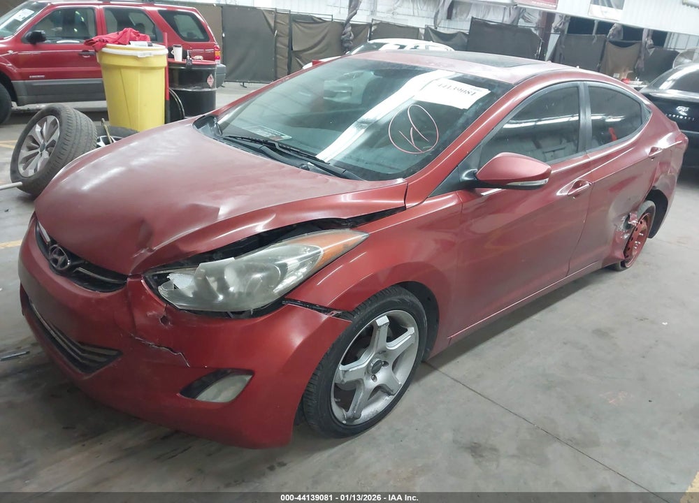2011 HYUNDAI ELANTRA LIMITED (ULSAN PLANT) VIN: KMHDH4AE0BU112493