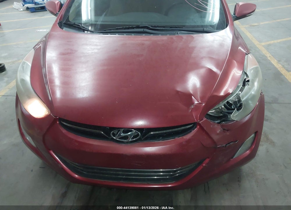 2011 HYUNDAI ELANTRA LIMITED (ULSAN PLANT) VIN: KMHDH4AE0BU112493