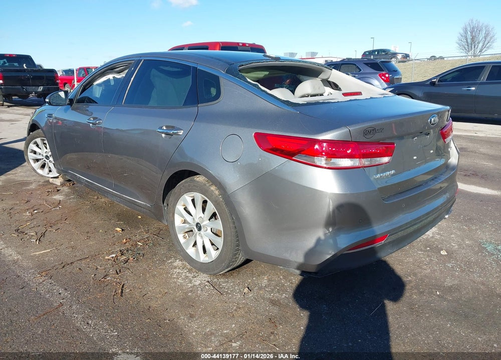 2016 KIA OPTIMA EX VIN: 5XXGU4L36GG062186