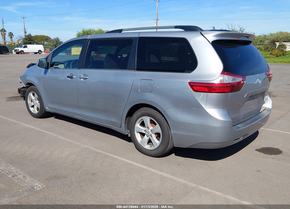 2015 TOYOTA SIENNA LE 7 PASSENGER/LE 8 PASSENGER VIN: 5TDKK3DC1FS531075