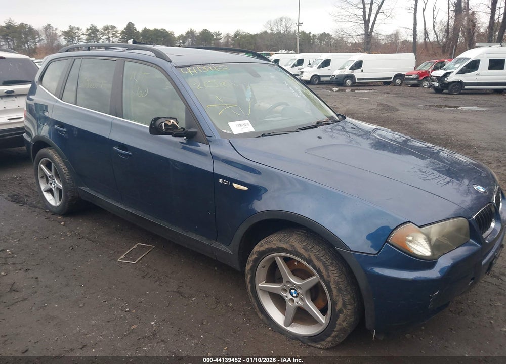 2006 BMW X3 3.0I VIN: WBXPA93406WD31882