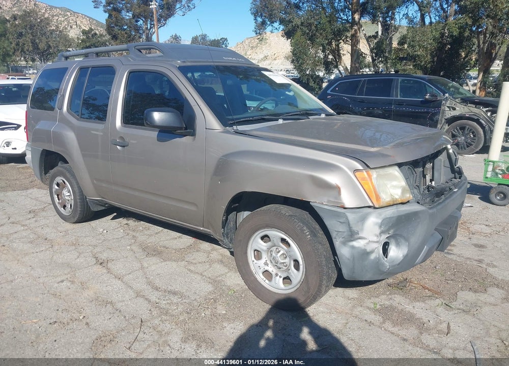 2008 NISSAN XTERRA X VIN: 5N1AN08U98C541096
