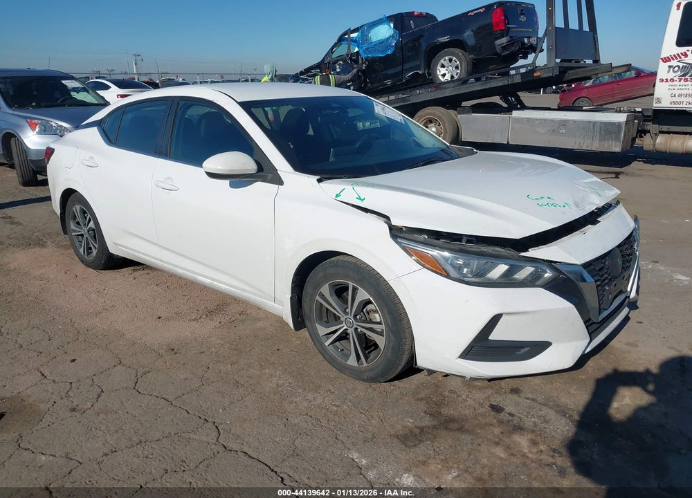 2021 NISSAN SENTRA SV XTRONIC CVT VIN: 3N1AB8CV1MY328014