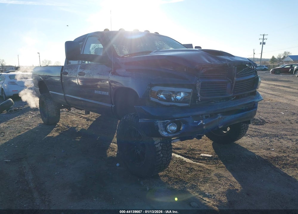 2003 DODGE RAM 2500 SLT/LARAMIE/ST VIN: 3D7KU28DX3G863300