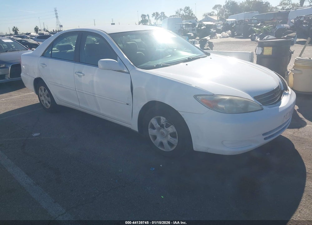 2004 TOYOTA CAMRY LE VIN: 4T1BE32K84U325550