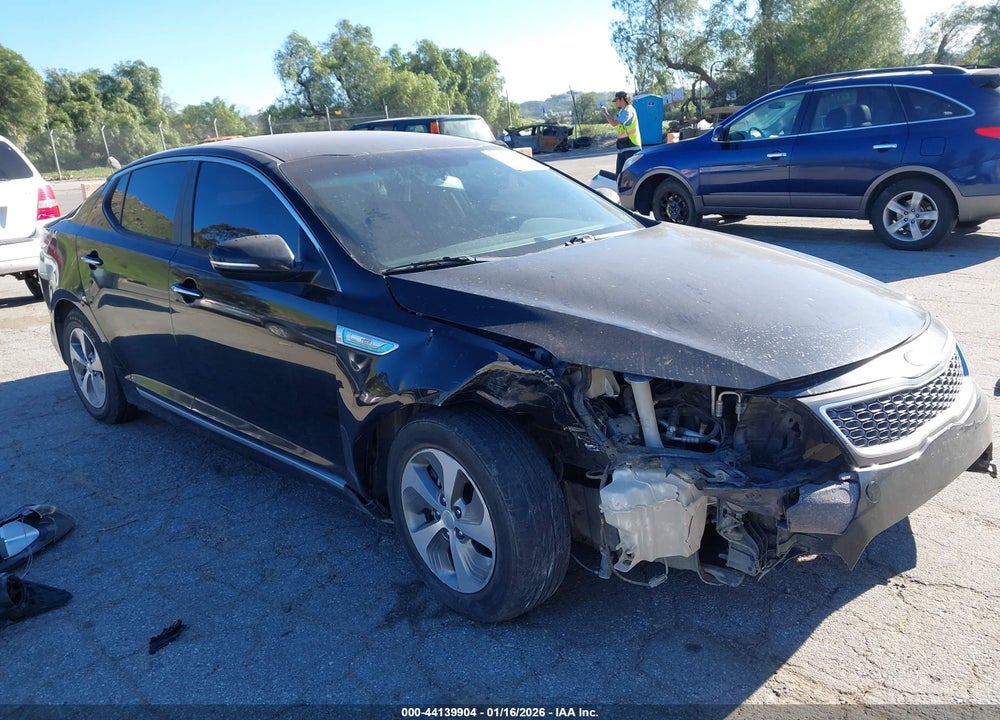 2014 KIA OPTIMA HYBRID LX VIN: KNAGM4AD4E5071124