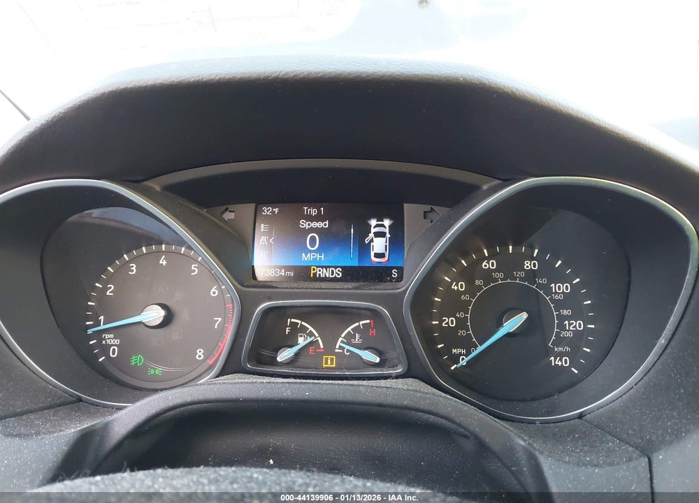 2017 FORD FOCUS SEL VIN: 1FADP3M28HL225065