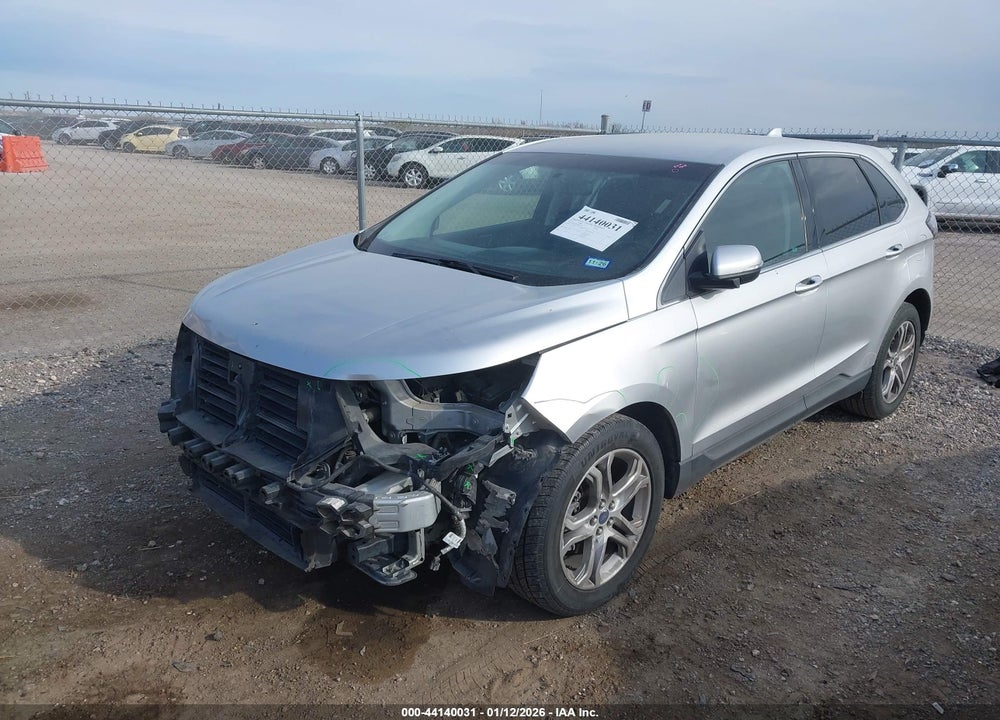 2017 FORD EDGE TITANIUM VIN: 2FMPK3K92HBB59274