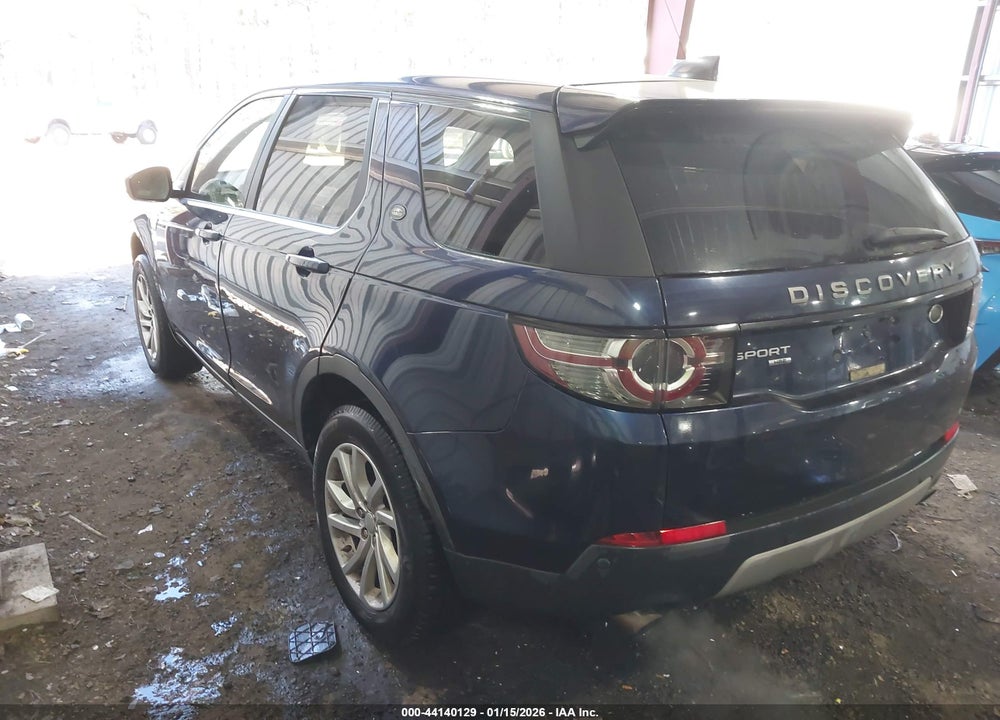 2017 LAND ROVER DISCOVERY SPORT HSE VIN: SALCR2BG0HH666273