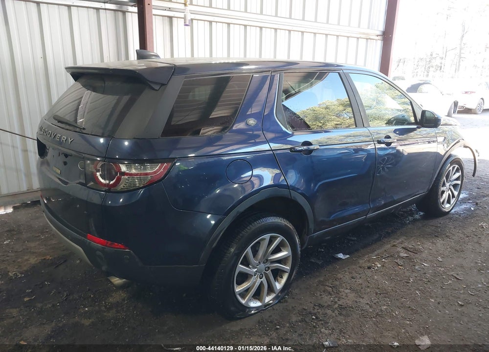 2017 LAND ROVER DISCOVERY SPORT HSE VIN: SALCR2BG0HH666273