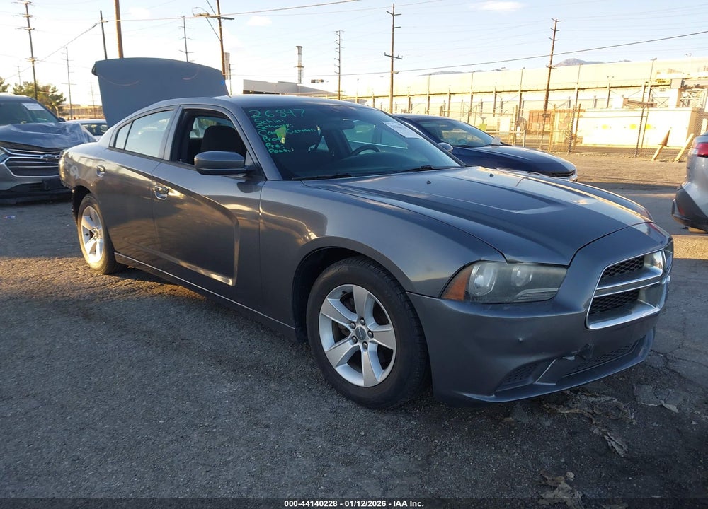 2013 DODGE CHARGER SE VIN: 2C3CDXBG0DH689094