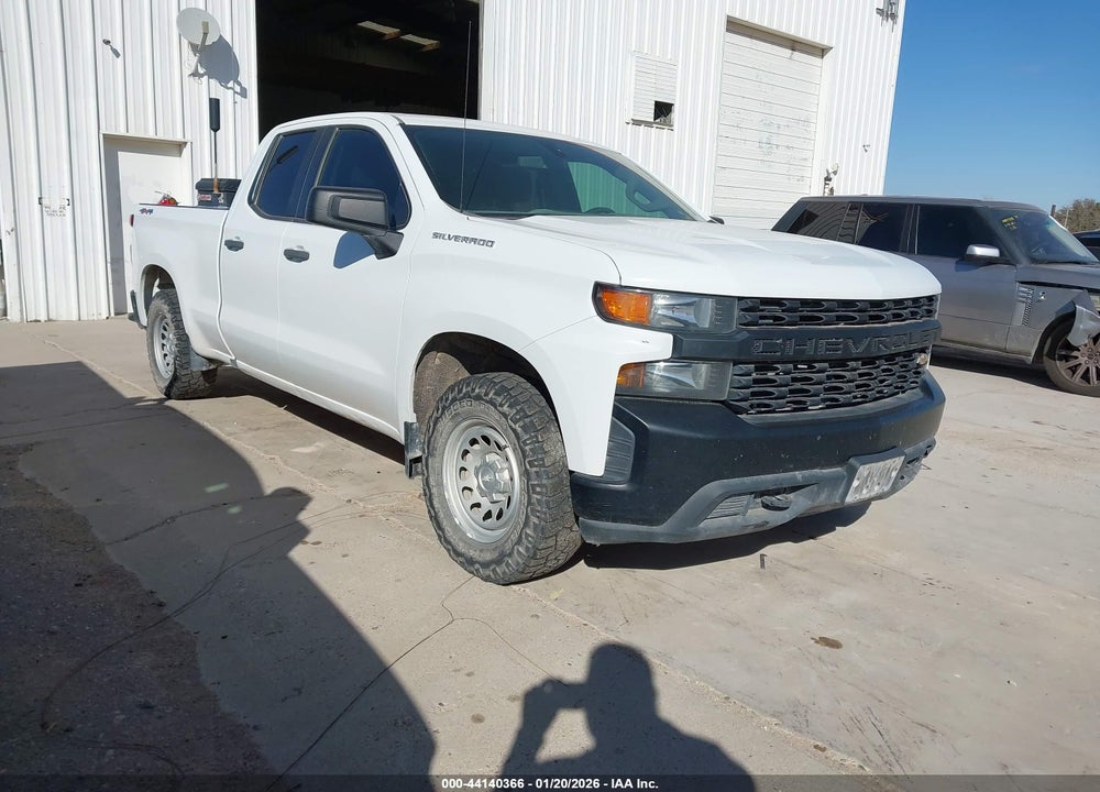 2021 CHEVROLET SILVERADO 1500 4WD  STANDARD BED WT VIN: 1GCRYAEFXMZ202378