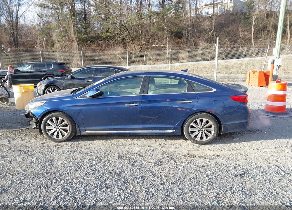 2017 HYUNDAI SONATA SPORT VIN: 5NPE34AF1HH579456