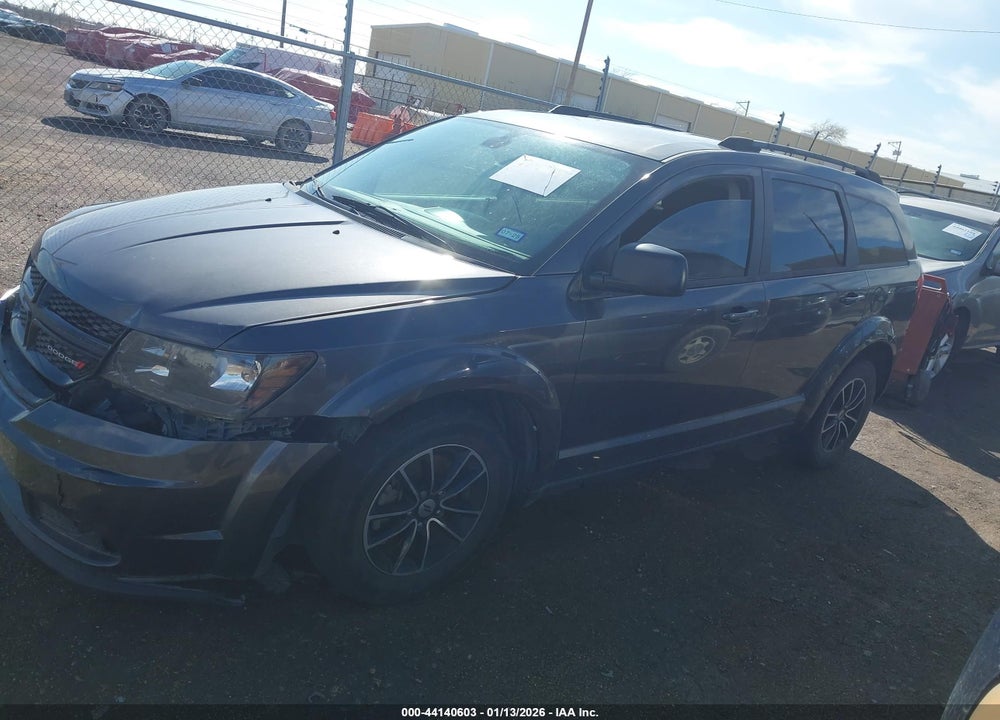 2018 DODGE JOURNEY SE VIN: 3C4PDCAB1JT490568