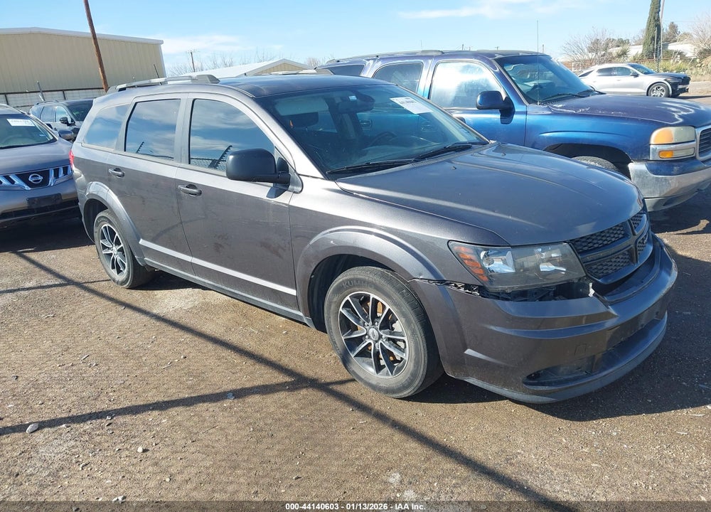 2018 DODGE JOURNEY SE VIN: 3C4PDCAB1JT490568