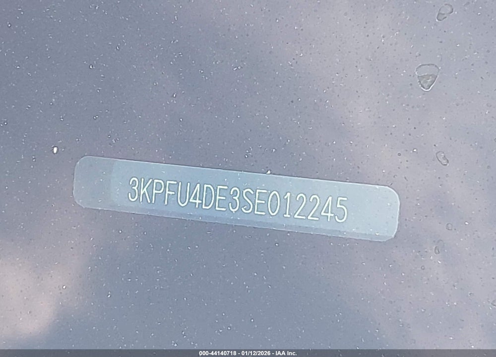 2025 KIA K4 EX VIN: 3KPFU4DE3SE012245