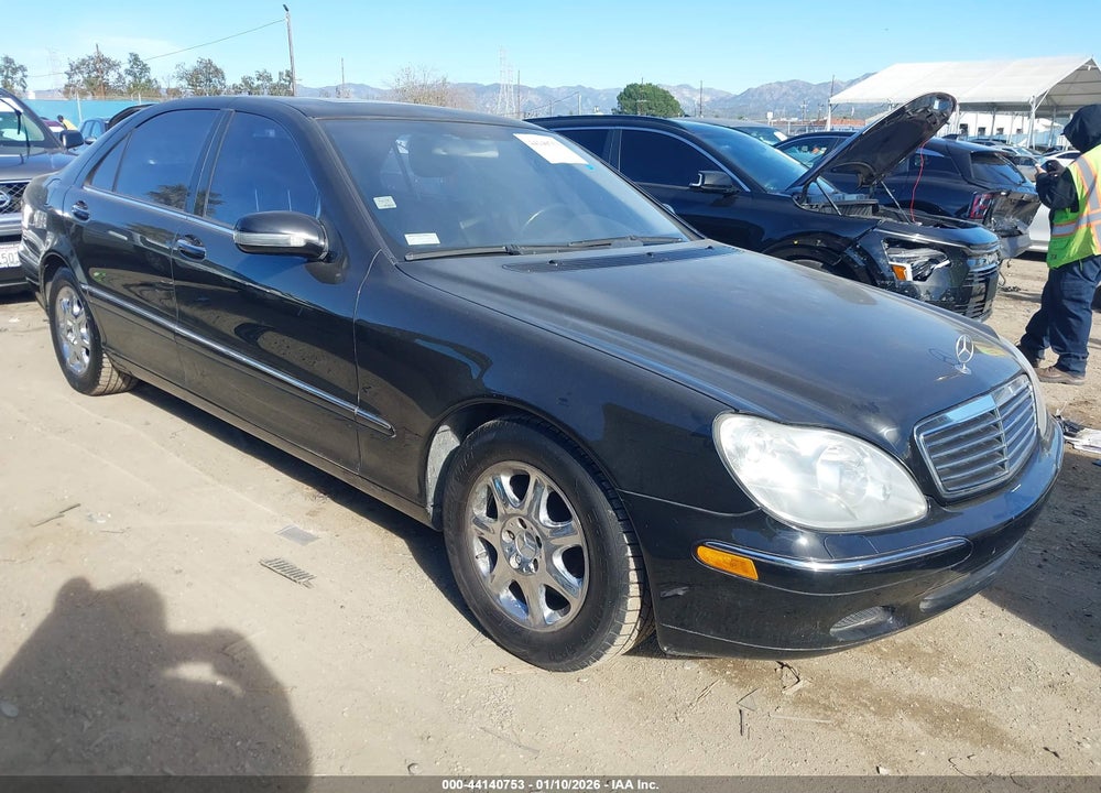 2002 MERCEDES-BENZ S 500 VIN: WDBNG75J52A264628