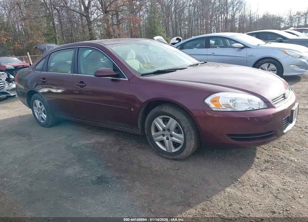 2007 CHEVROLET IMPALA LS VIN: 2G1WB58K579197263