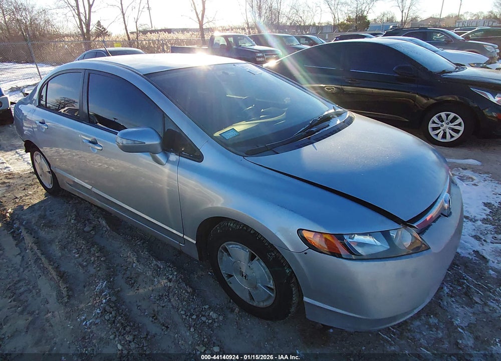 2007 HONDA CIVIC HYBRID VIN: JHMFA36287S012444