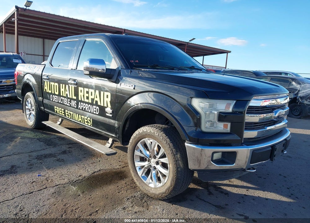2015 FORD F-150 KING RANCH VIN: 1FTEW1EG1FFA23258