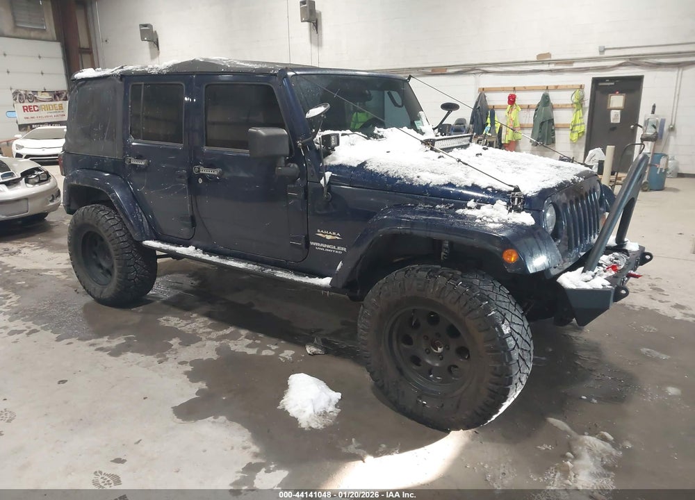 2013 JEEP WRANGLER UNLIMITED SAHARA VIN: 1C4BJWEG1DL507038