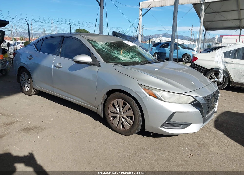 2022 NISSAN SENTRA S XTRONIC CVT VIN: 3N1AB8BVXNY236869
